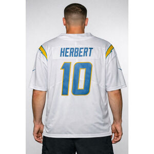 Nike NFL Chargers Jersey Large #10 Justin Herbert Sewn-On Limited Jersey New